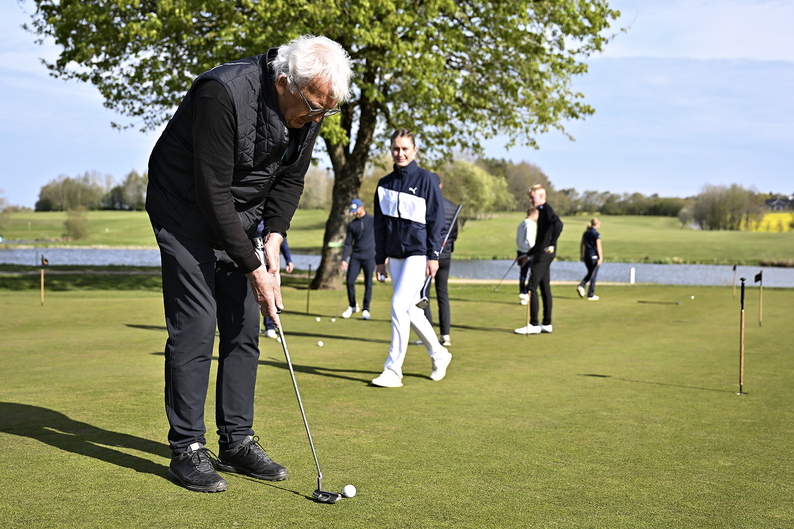 Tirsdag d. 9. maj 2023. Viborg Golfklubs jubilæumsturnering Pro/Am .