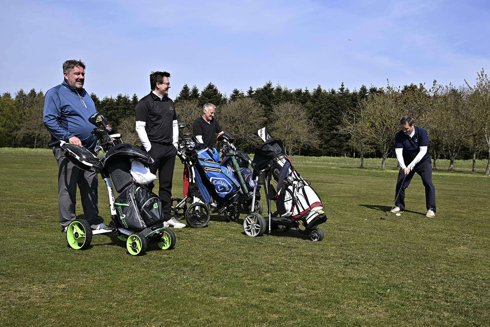 Tirsdag d. 9. maj 2023. Viborg Golfklubs jubilæumsturnering Pro/Am .