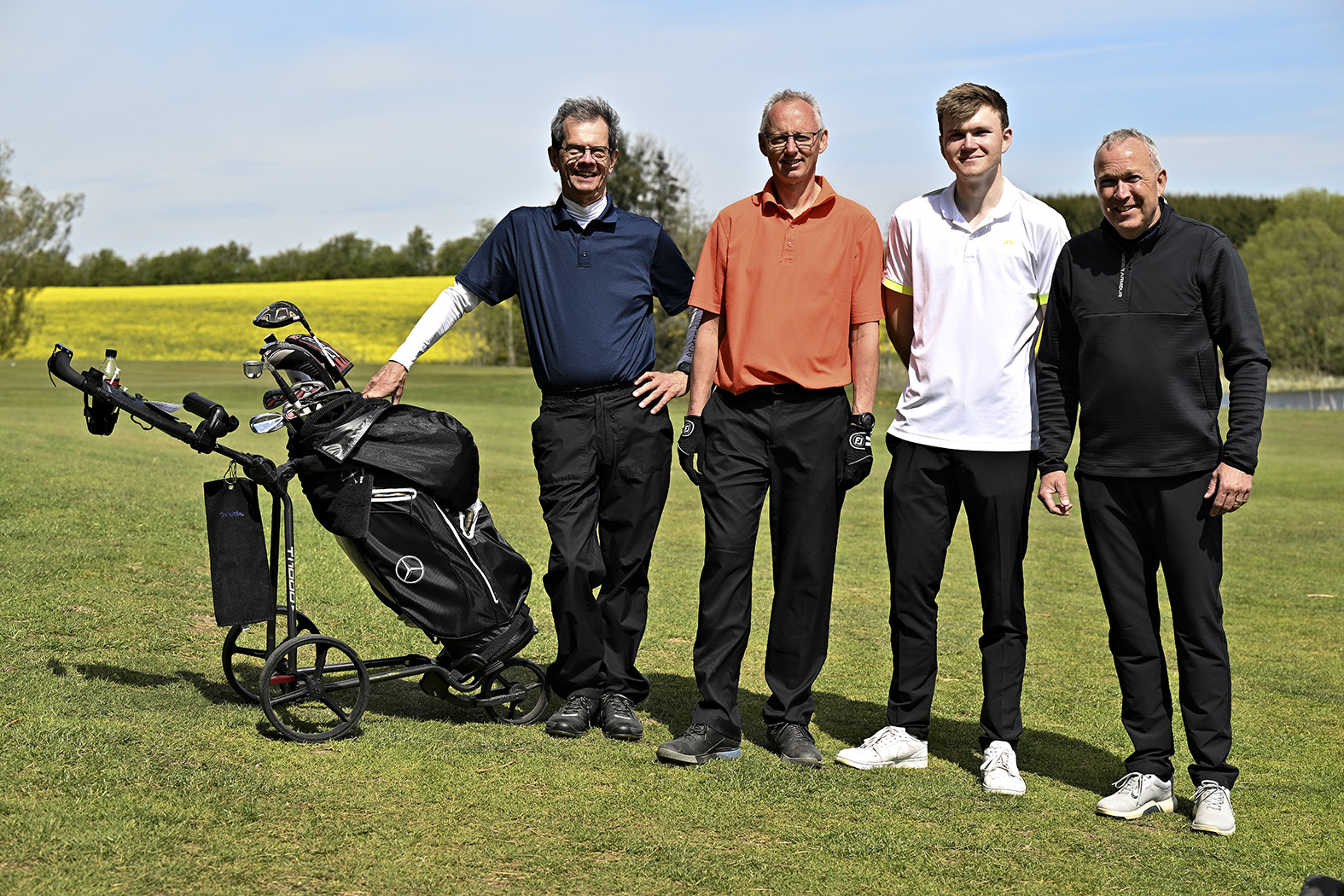 Tirsdag d. 9. maj 2023. Viborg Golfklubs jubilæumsturnering Pro/Am .