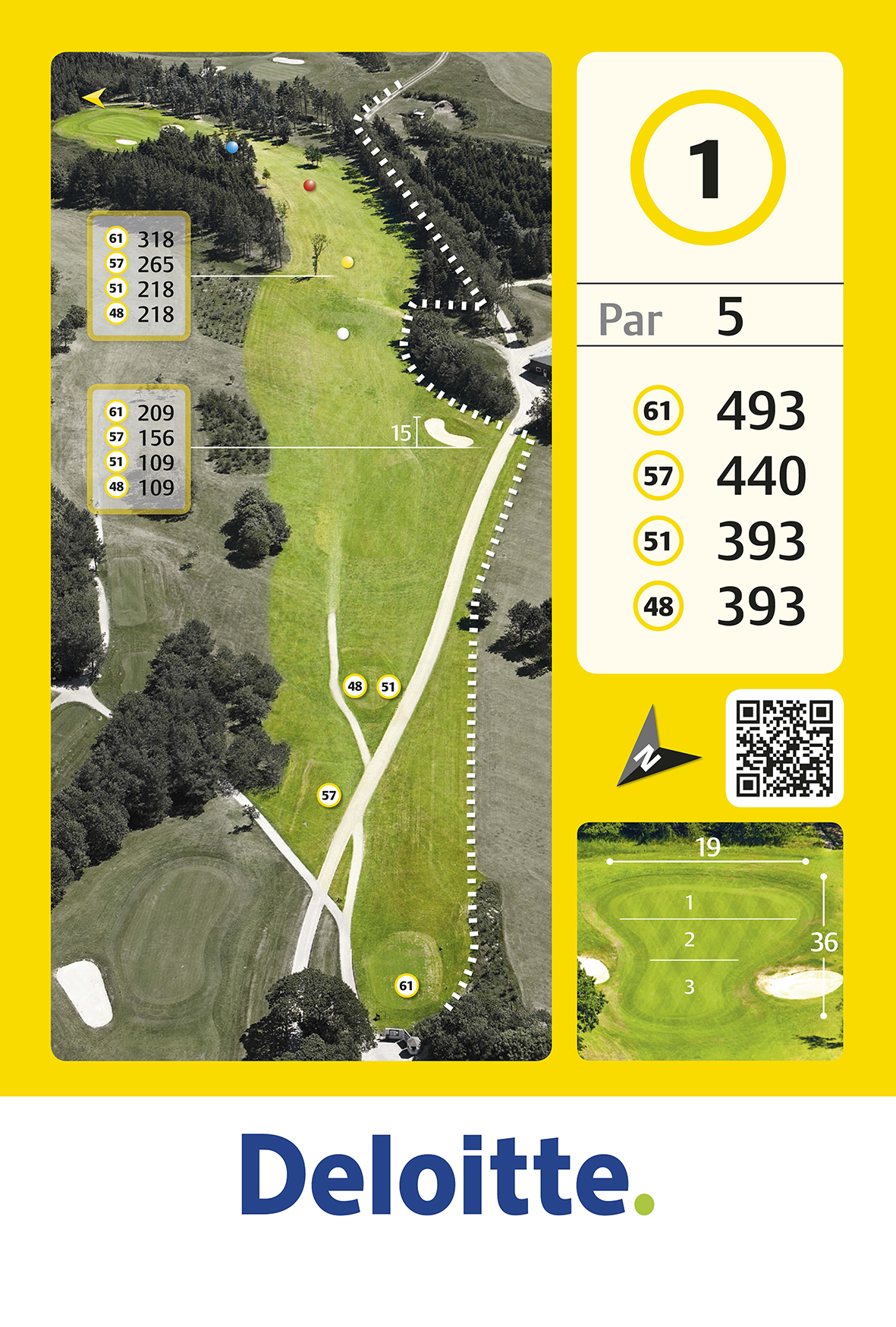 procent skat plade Hul 01 - Viborg Golfklub